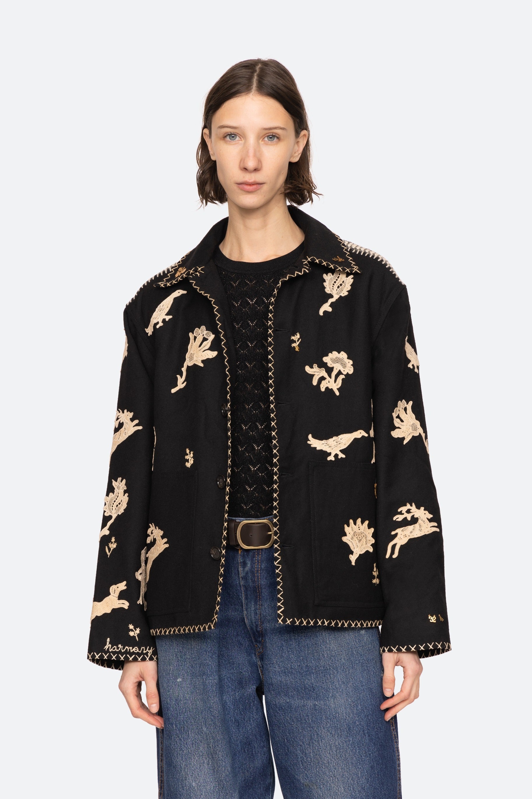 Sea New York Mika Applique Jacket