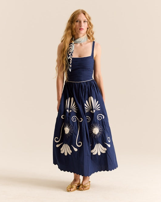 carolina k embroidered dress Allegra Dress Carolina K
