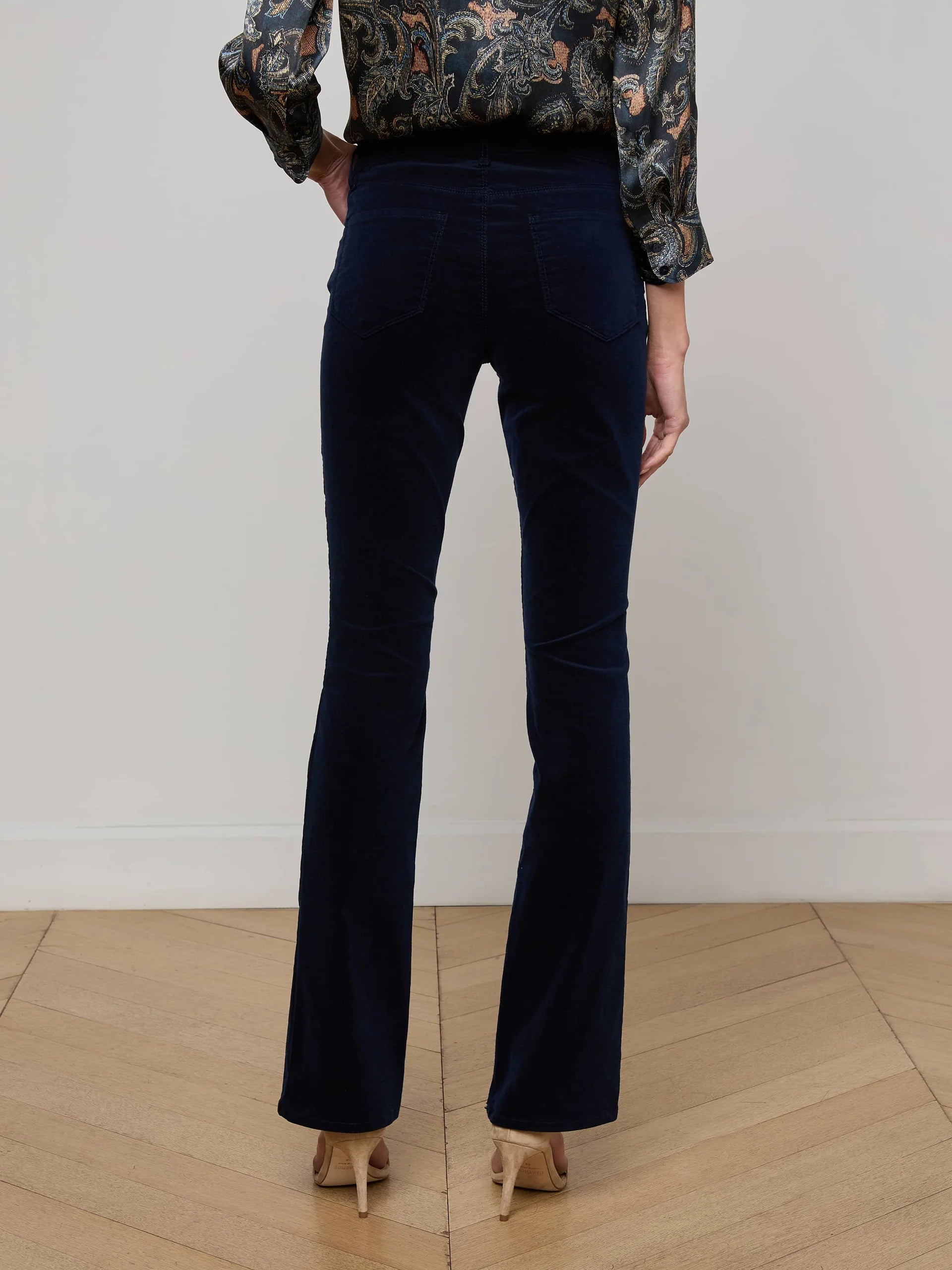 L'AGENCE Stevie High Rise Straight Pant