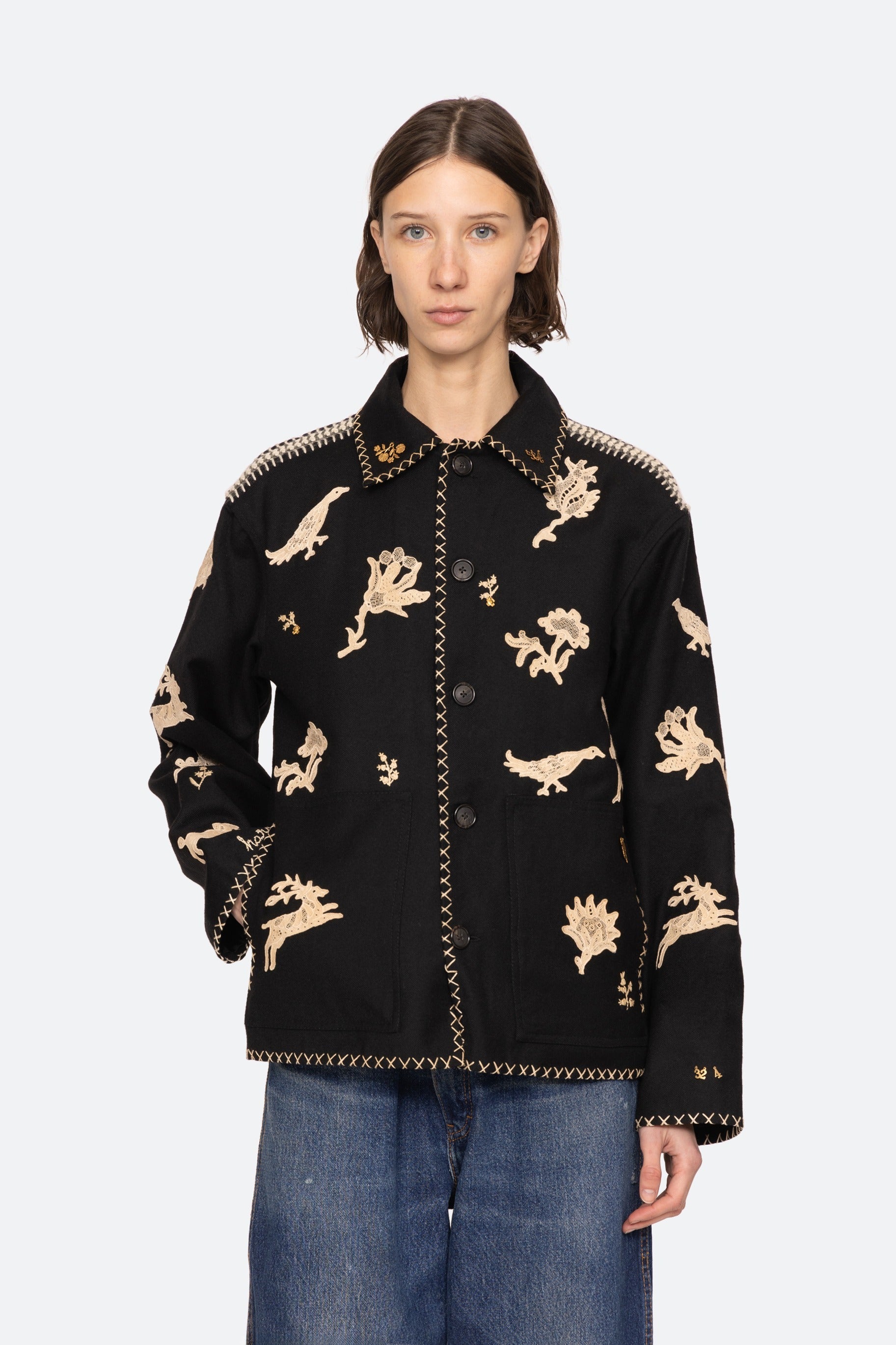 Sea New York Mika Applique Jacket