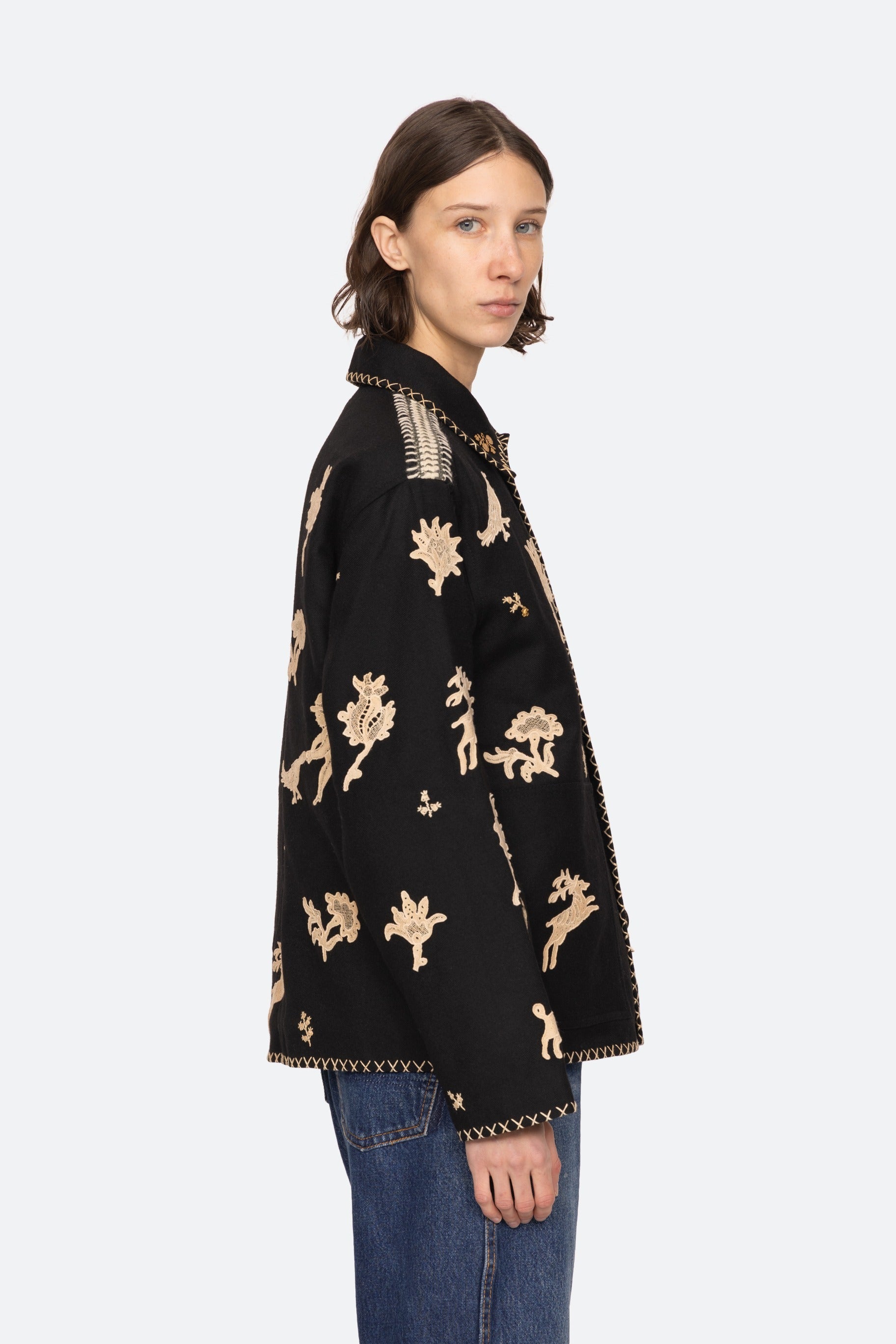 Sea New York Mika Applique Jacket