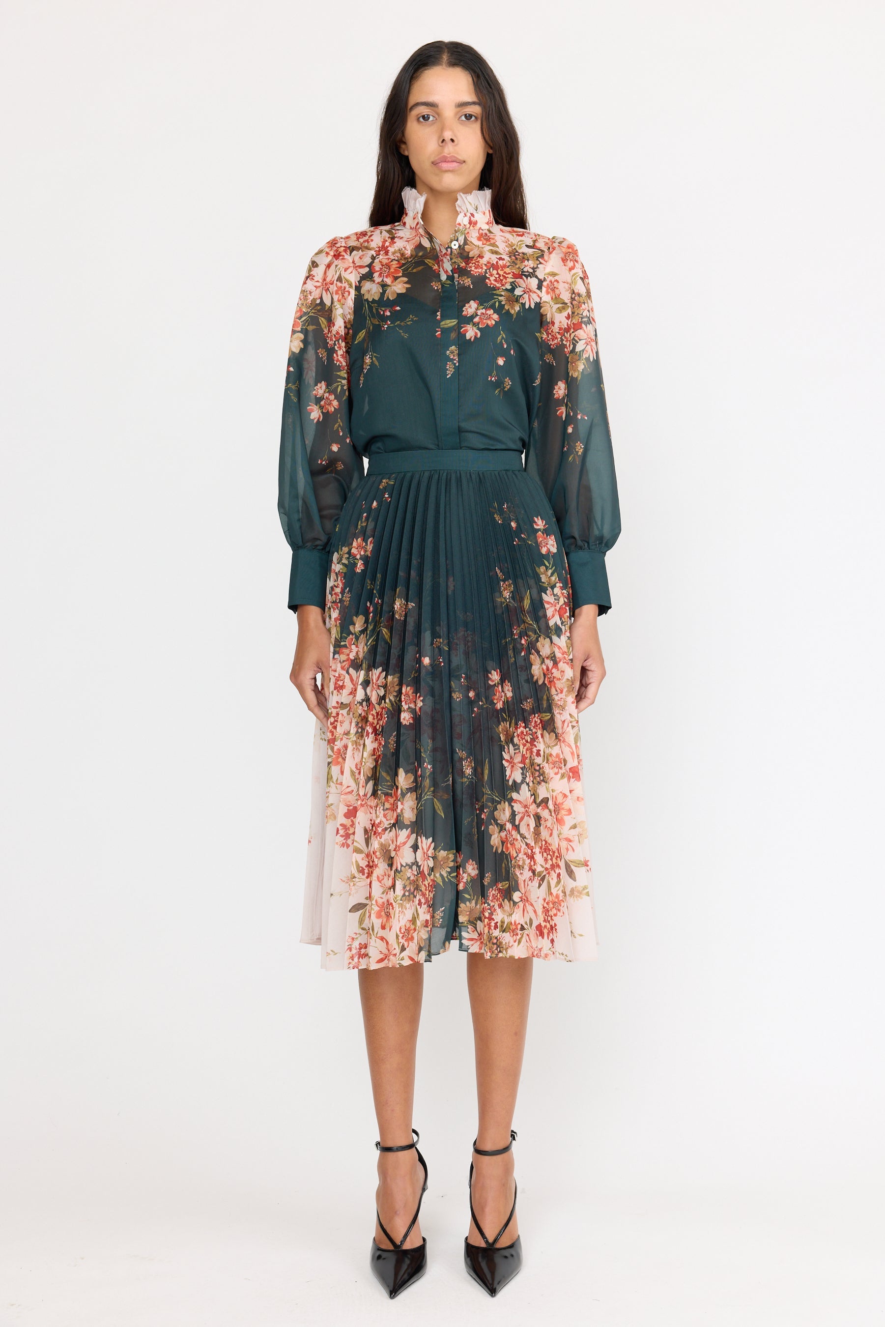 Christy Lynn Pia Skirt in Goldenrod