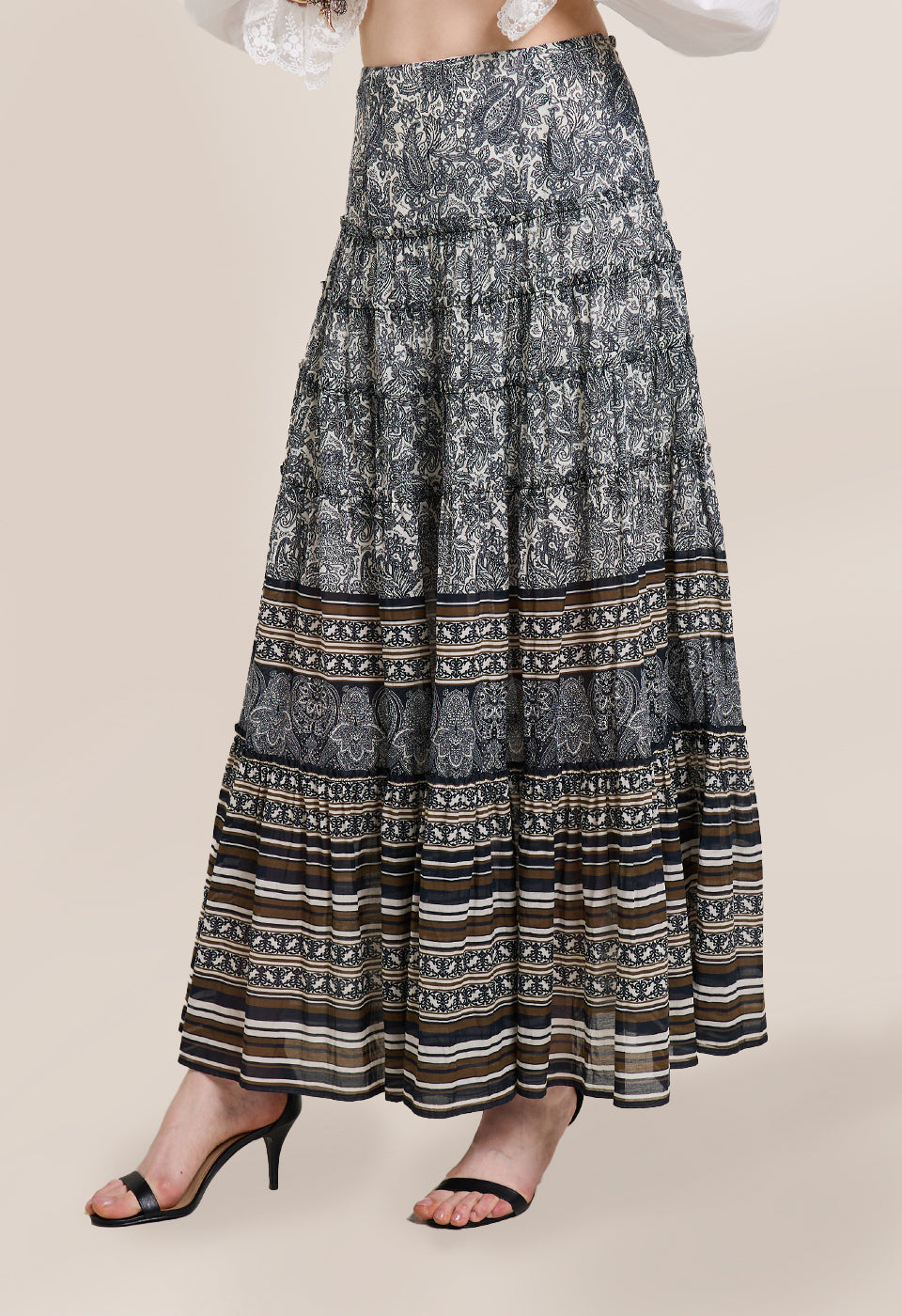 Scarlett Poppies Drift Long Skirt