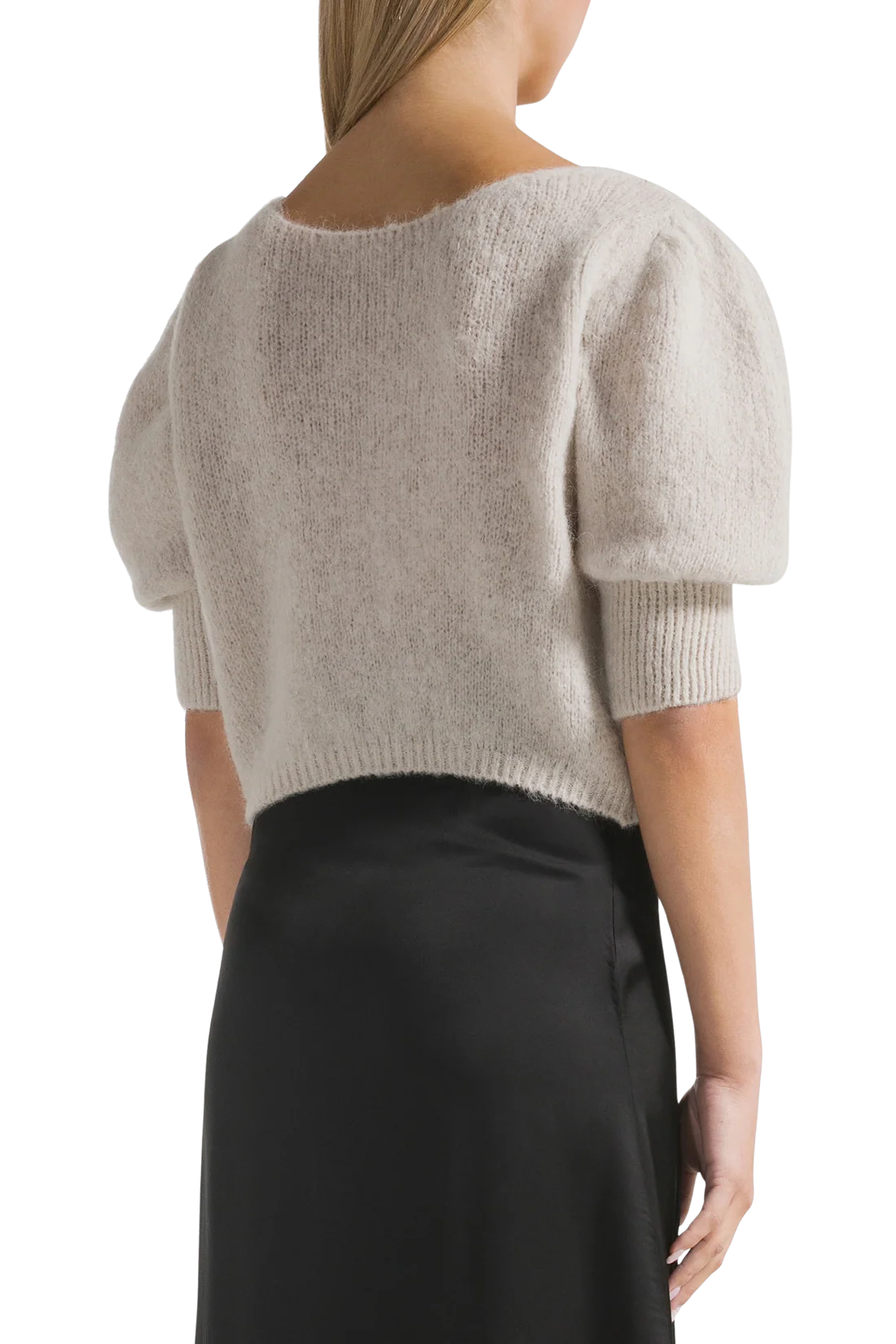 American Dreams Manda Alpaca Cardigan in Beige