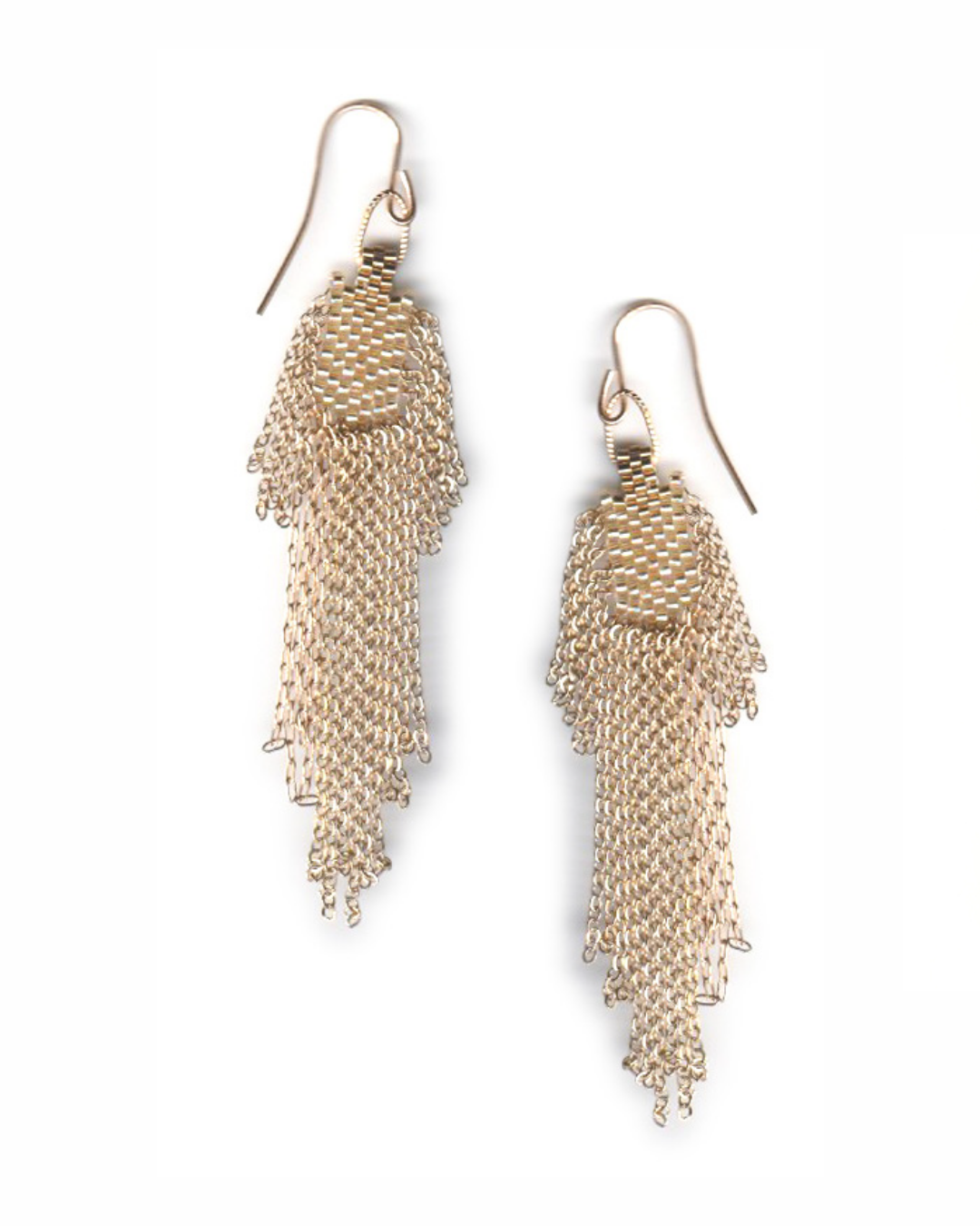 ILD Phoenix Earrings Fringe Golden