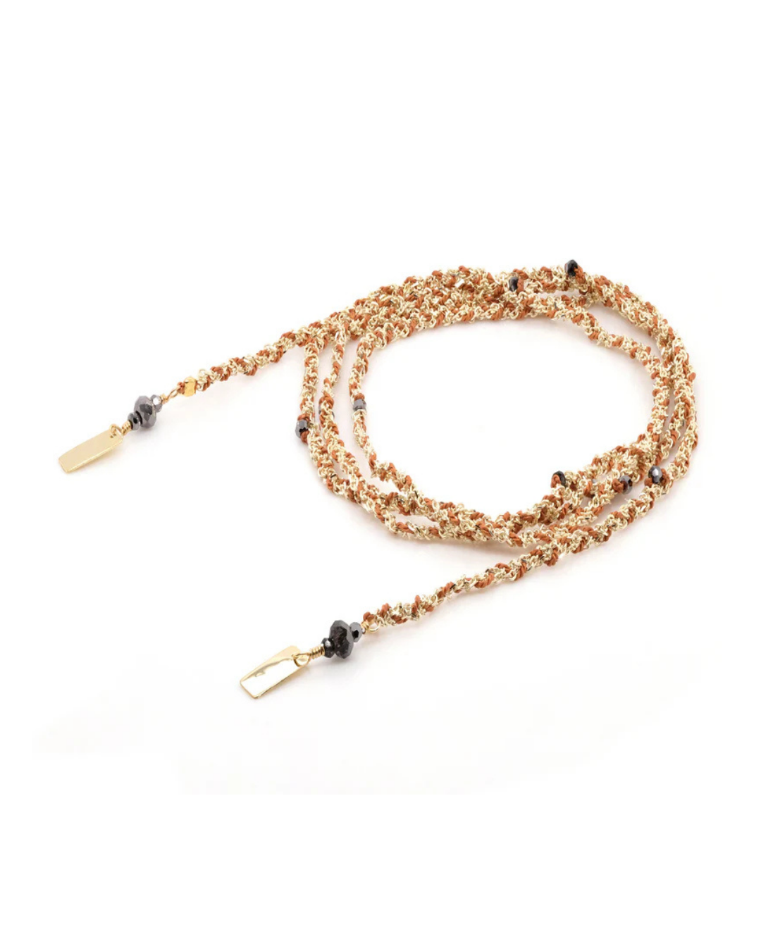 Marie Laure Chamorel Necklace Gold Caramel