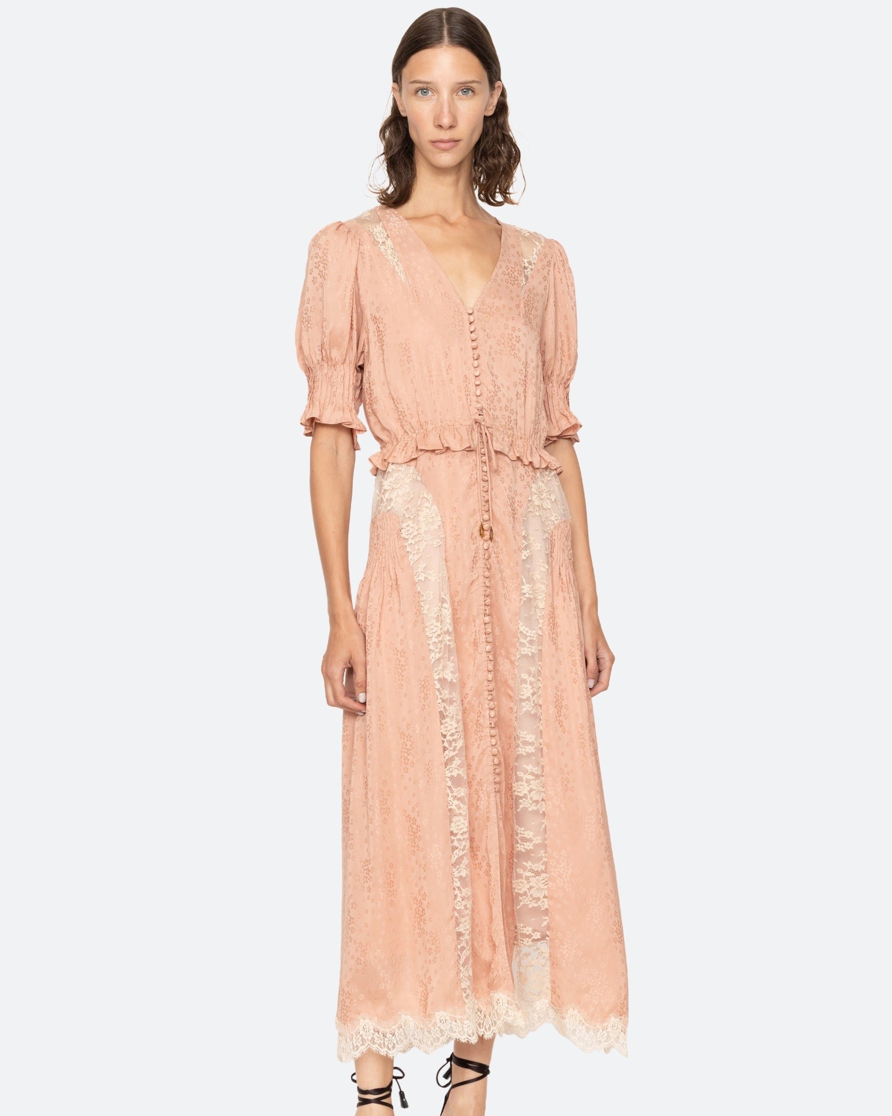 Sea New York Ethel Designer Midi Dress