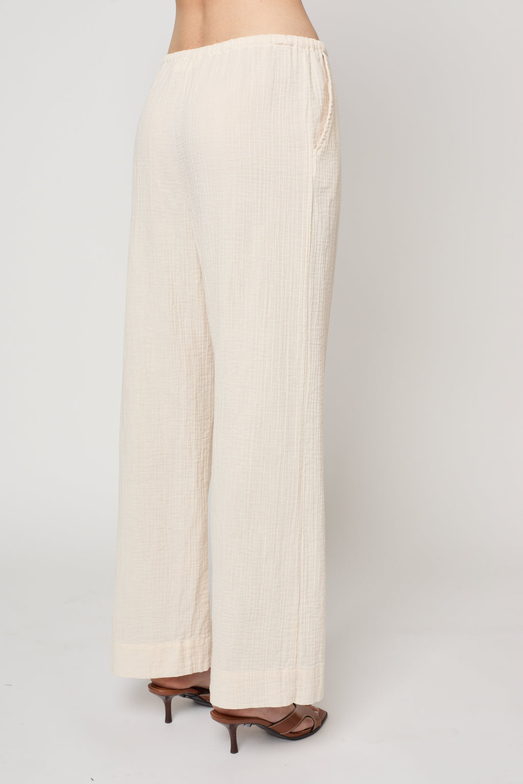Atelier Delphine Drawstring Pant in Kinari