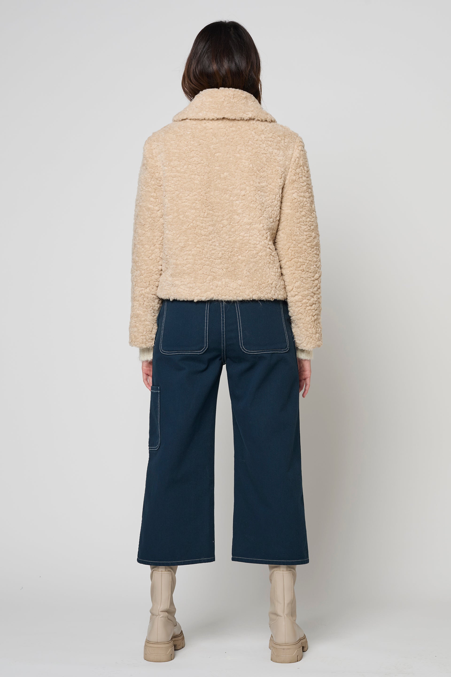 Atelier Delphine Faux Fur Jacket