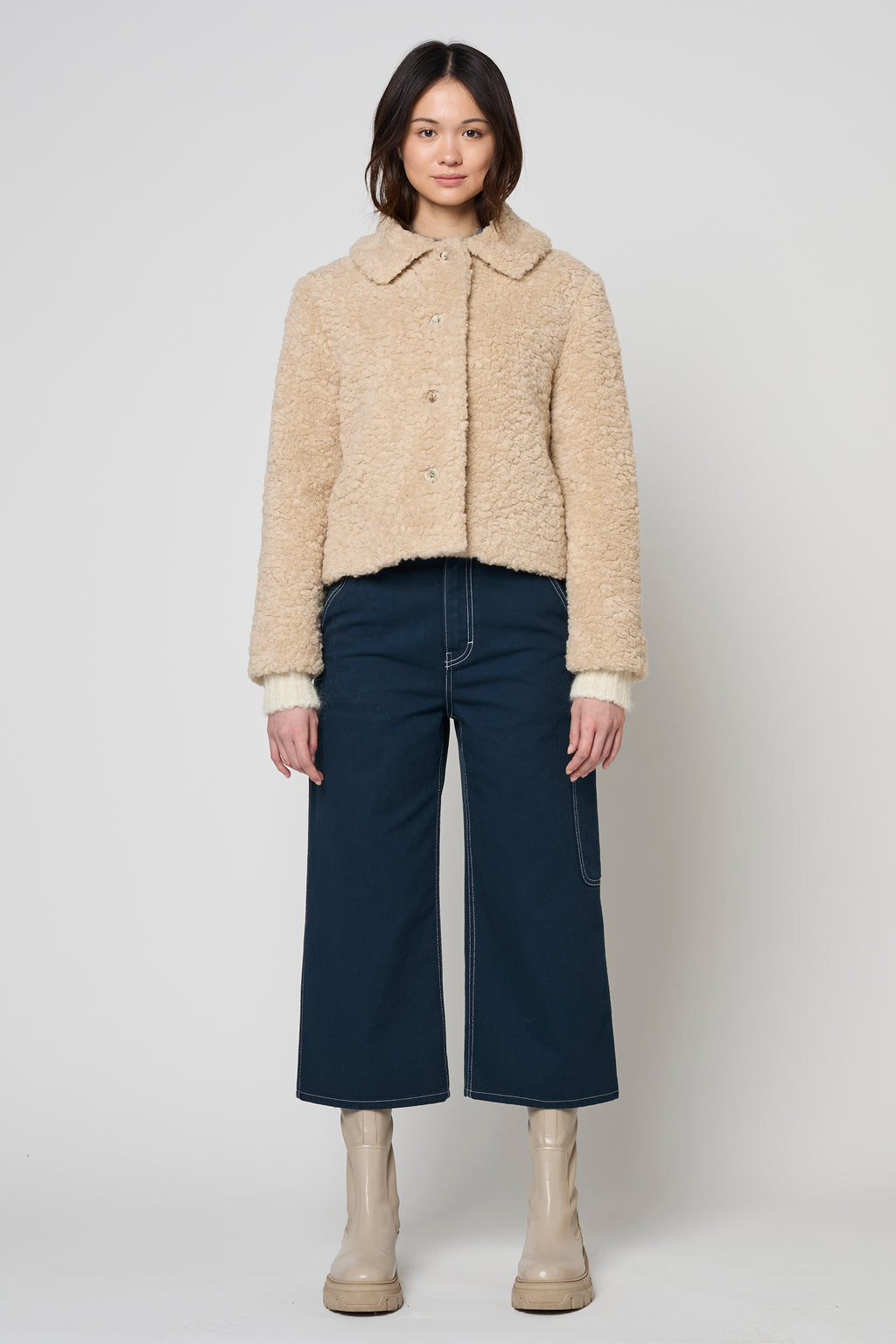 Atelier Delphine Faux Fur Jacket