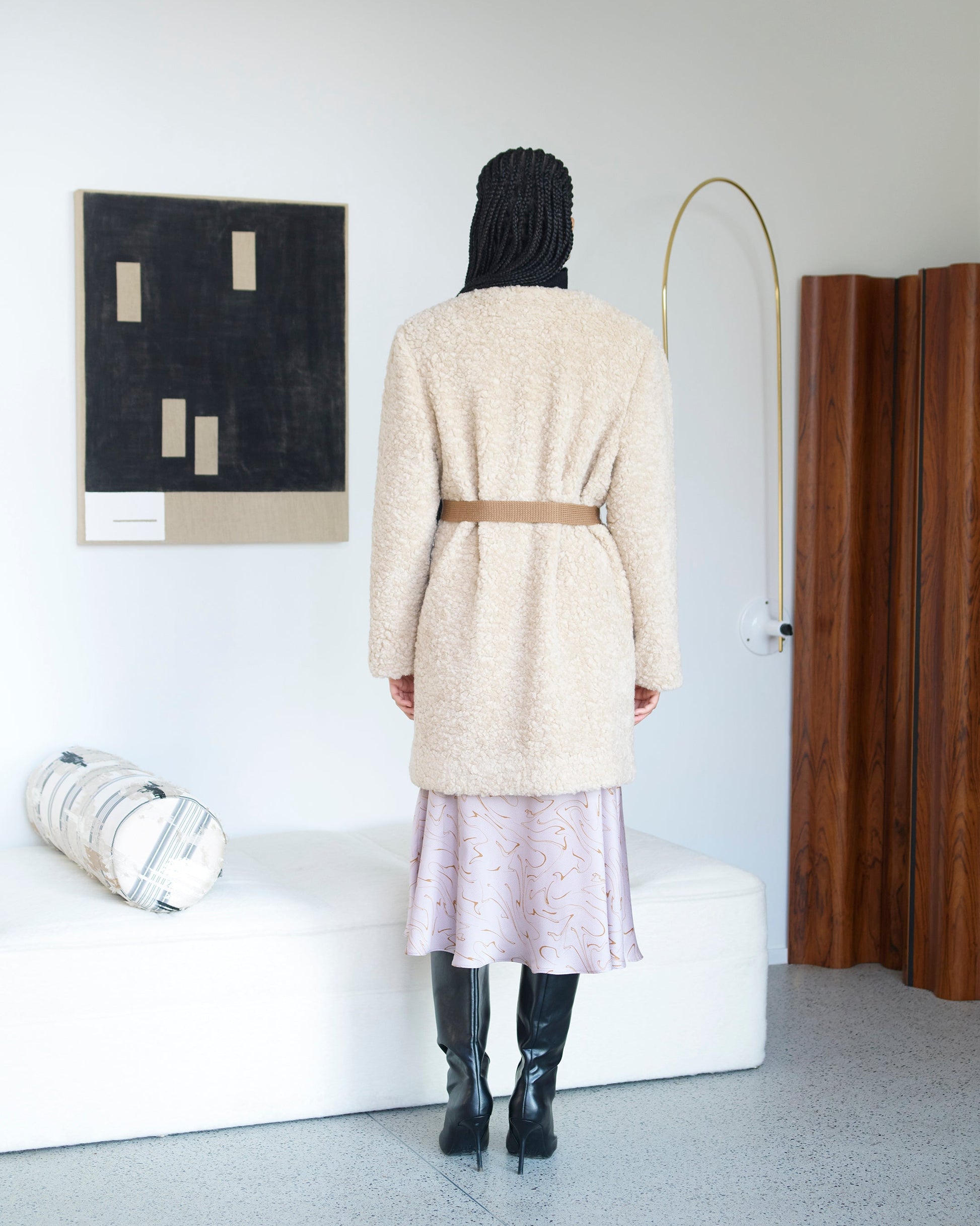 Atelier Delphine Faux Fur Coat