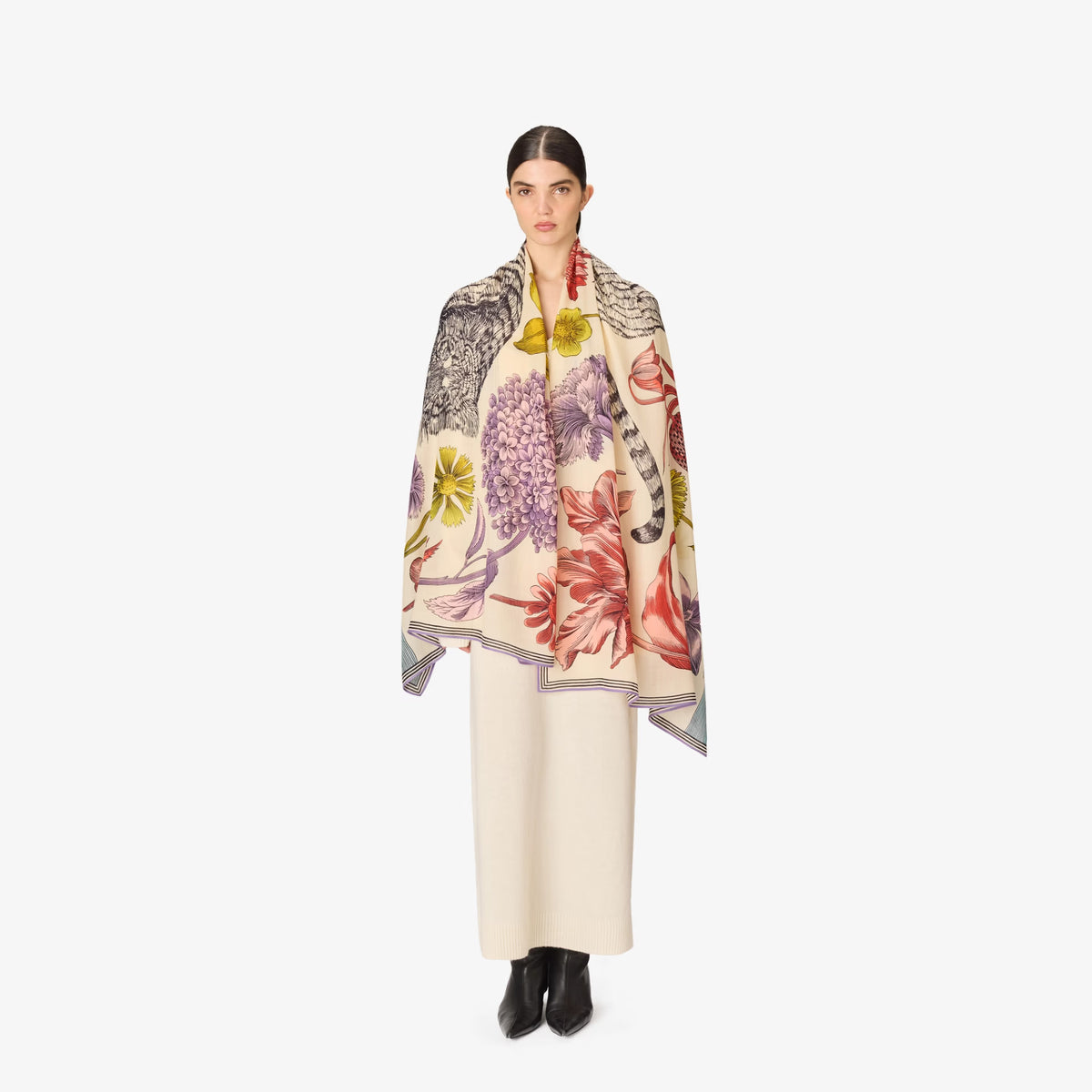 Inoui Editions Scarf Gustav in Multicolor