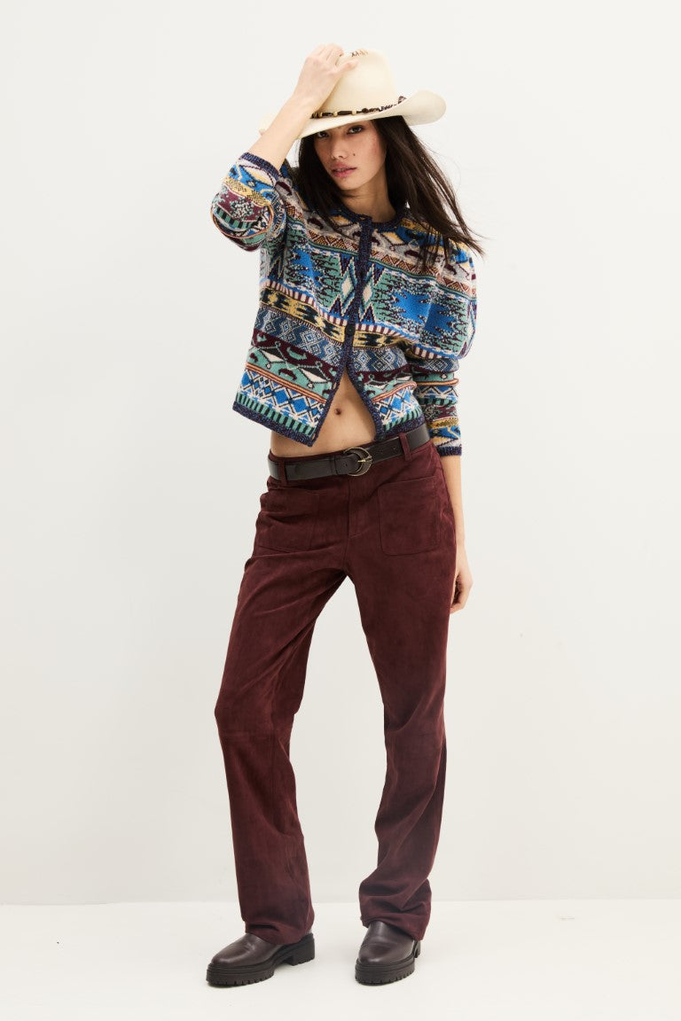 Ba&sh Maja Cardigan in Multicolor