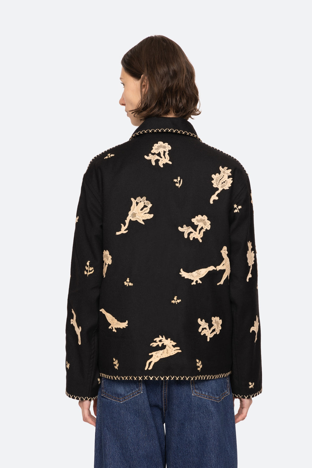 Sea New York Mika Applique Jacket