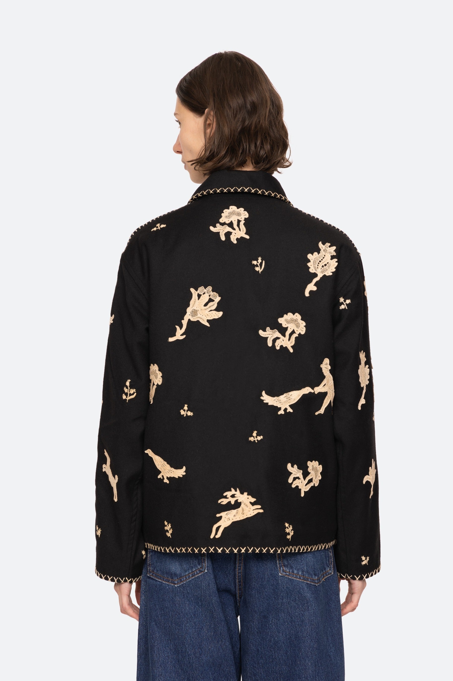 Sea New York Mika Applique Jacket