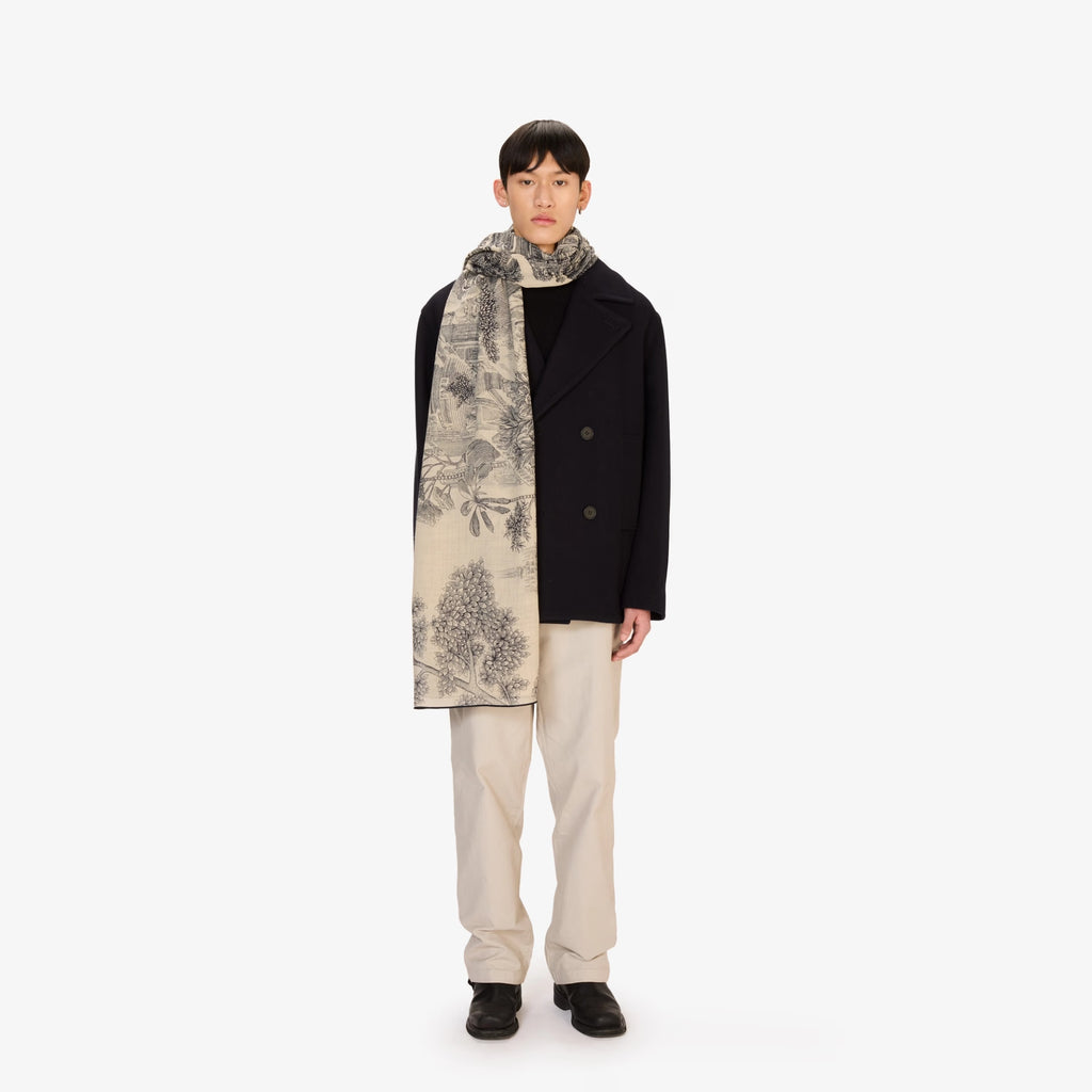 Inoui Editions Piranesi Scarf in Black