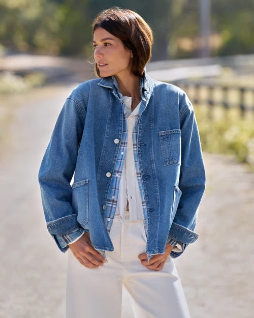 Frank & Eileen Denim Barn Jacket in 1978 Wash