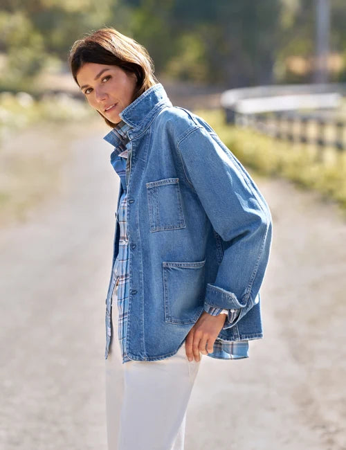 Frank & Eileen Denim Barn Jacket in 1978 Wash