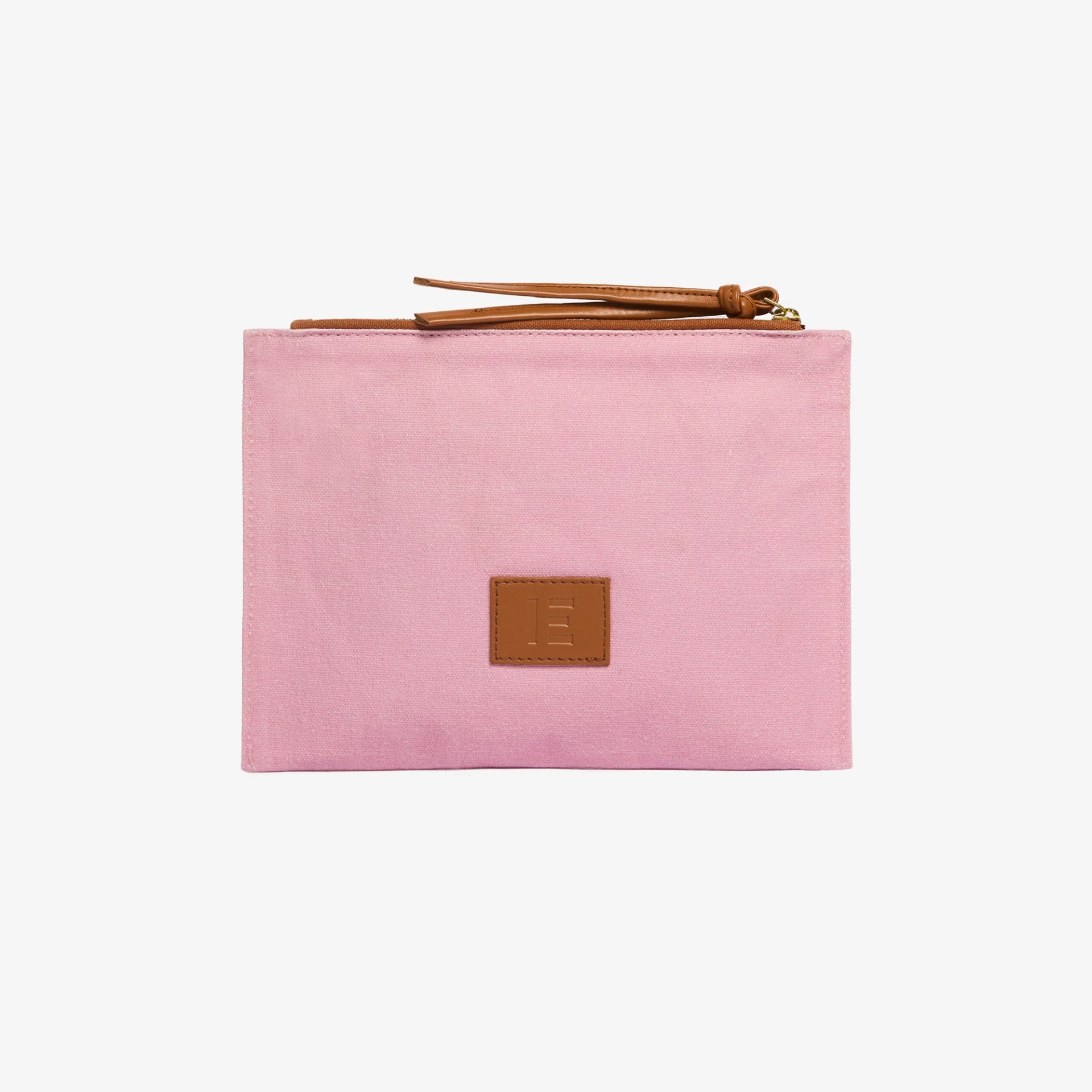 Inoui Editions Embroidered Pouch Lion in Yellow