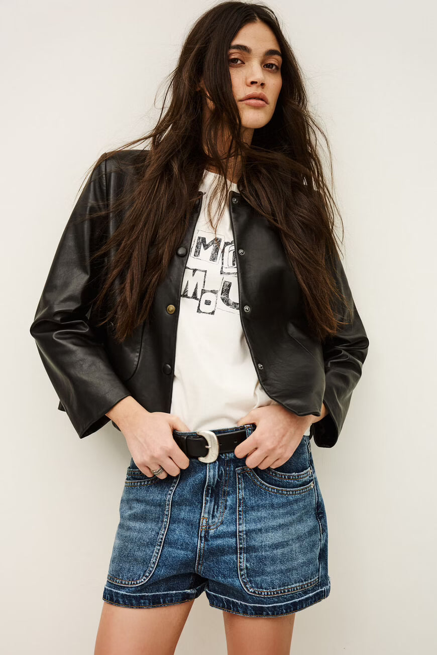 Ba&sh Mylos Jacket in Noir