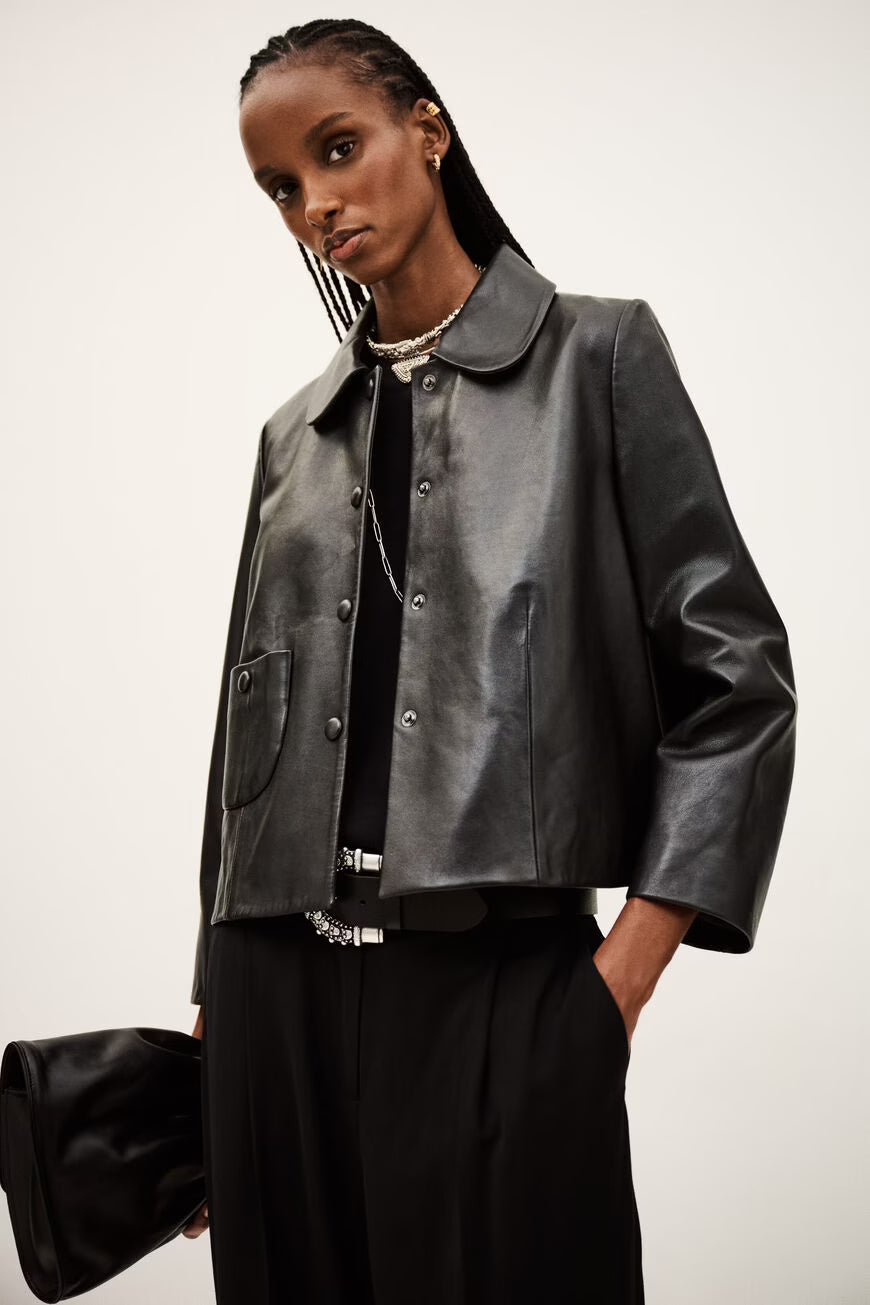 Ba&sh Mylos Jacket in Noir