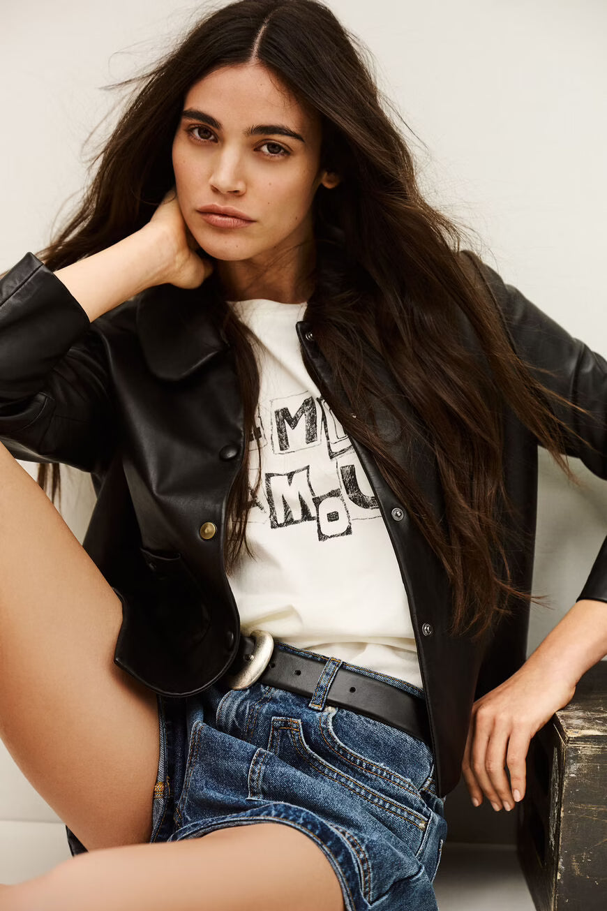 Ba&sh Mylos Jacket in Noir
