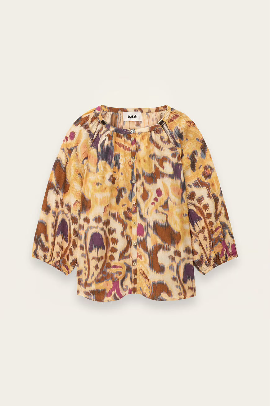 Ba&sh Maelle Shirt in Jaune