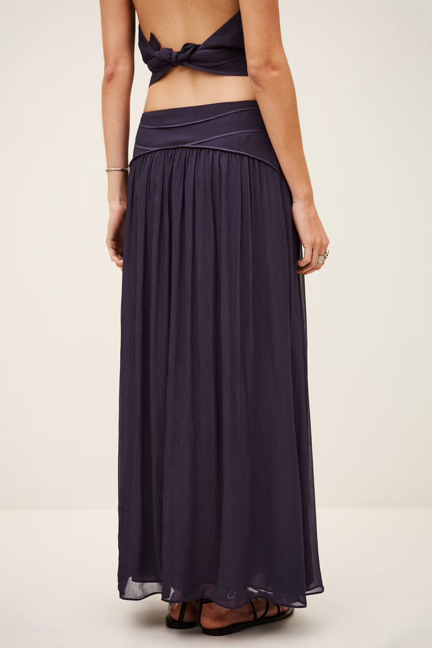 Ba&sh Olivia Skirt in Raisin