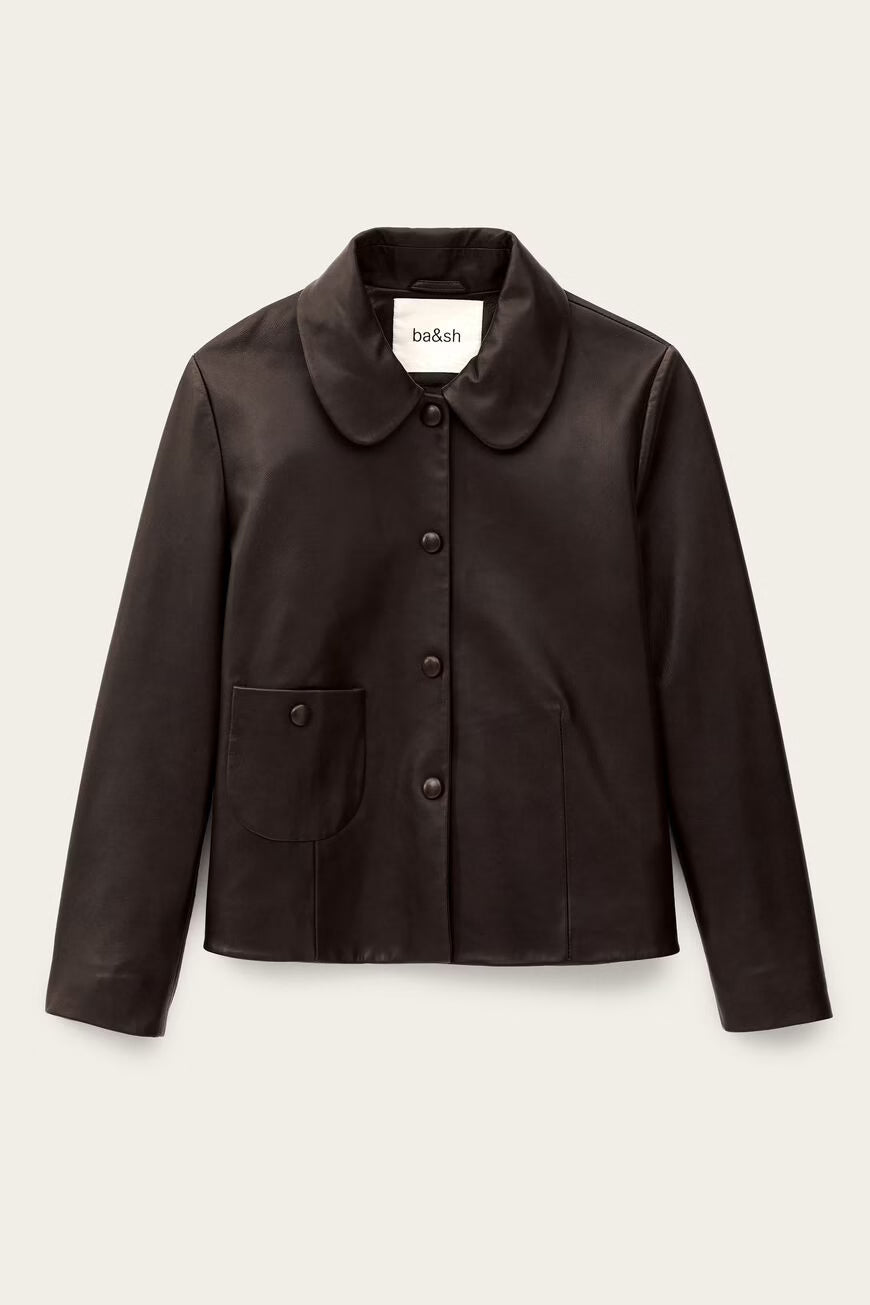 Ba&sh Milos Jacket in Marron