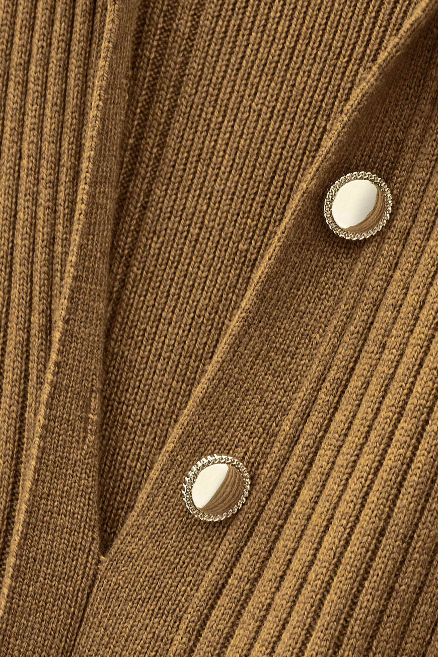 Ba&sh Anisa Dress in Bronze