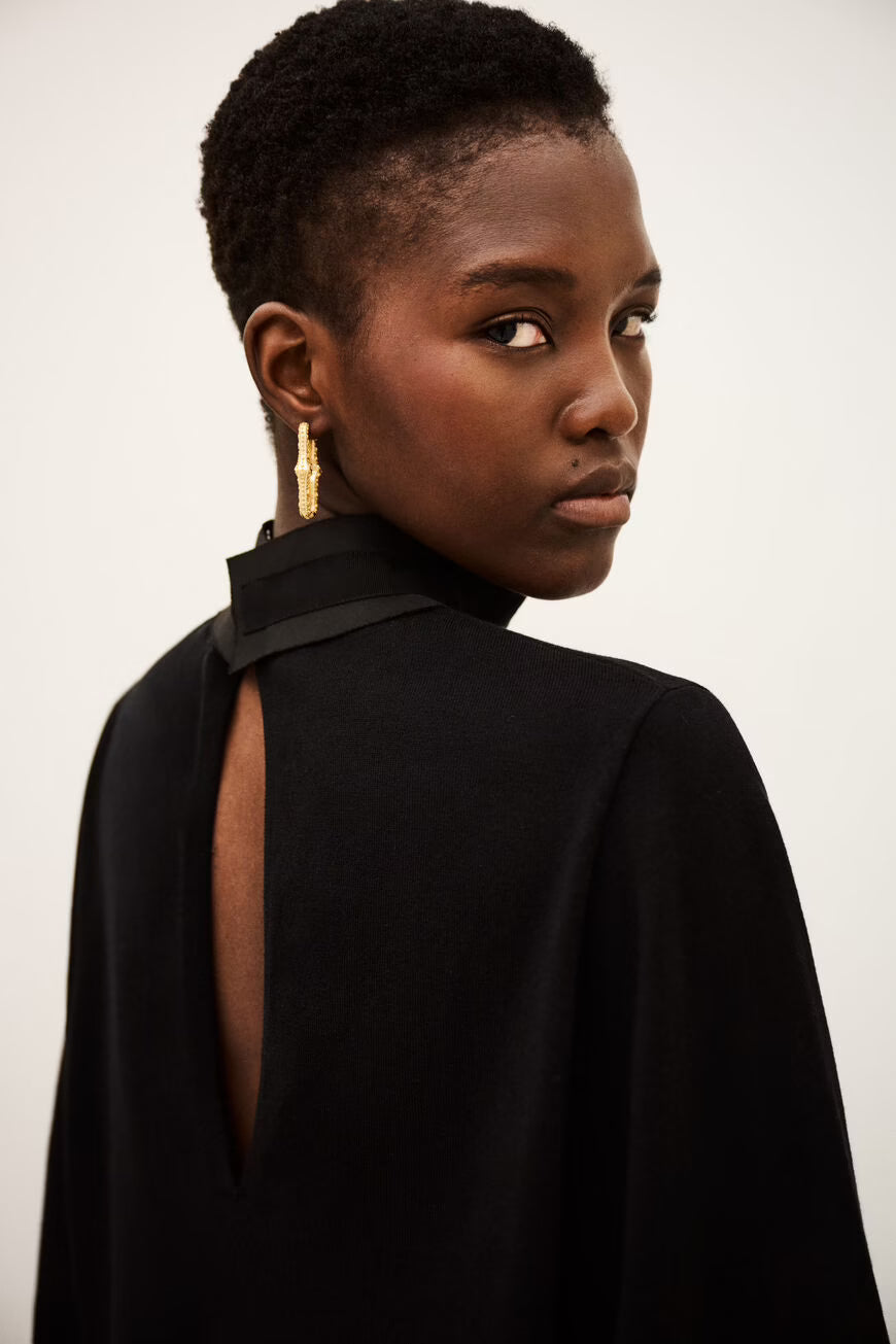 Ba&sh Djoumana Jumper in Noir