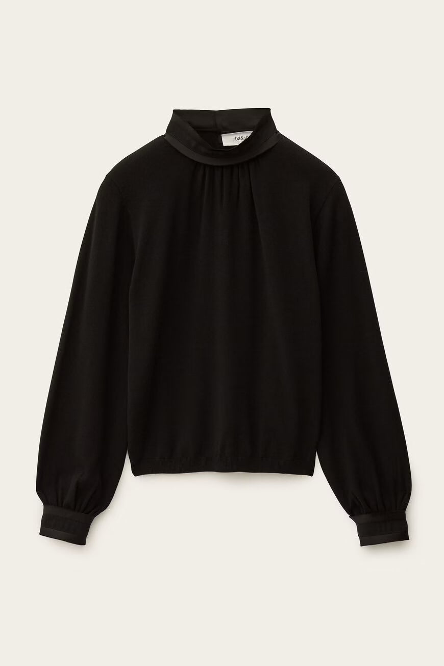 Ba&sh Djoumana Jumper in Noir