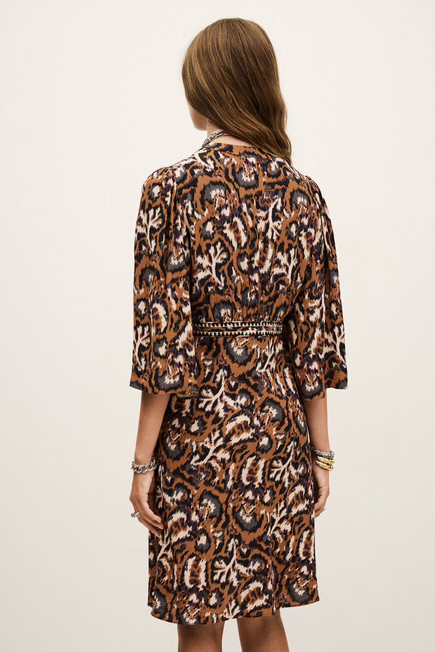 Ba&sh Onia Dress in Ocre