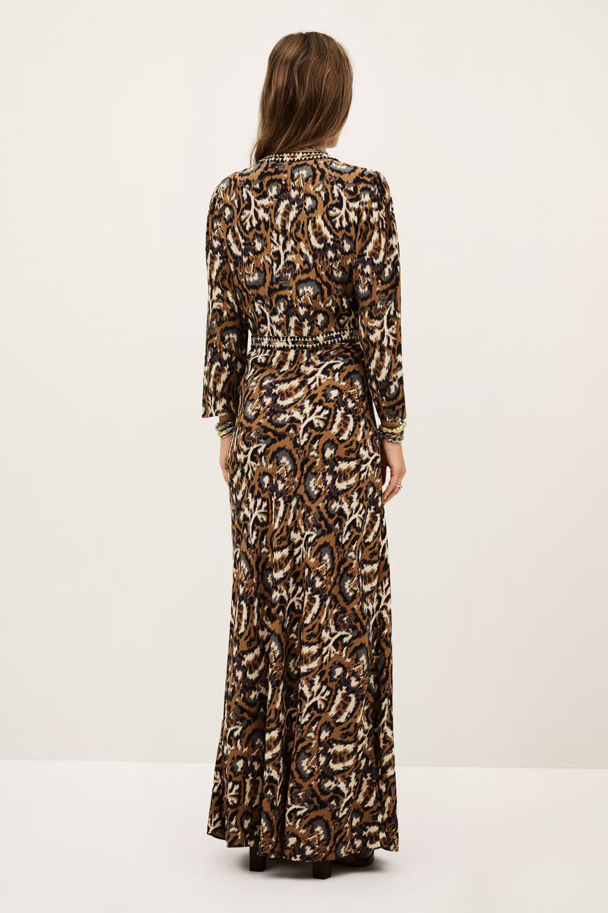 Ba&sh Onoa Dress in Ocre