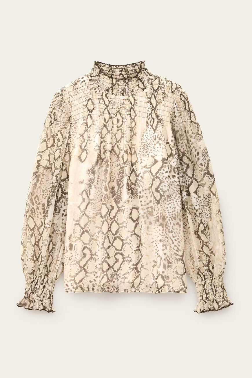 Ba&sh Shamy Blouse in Ecru