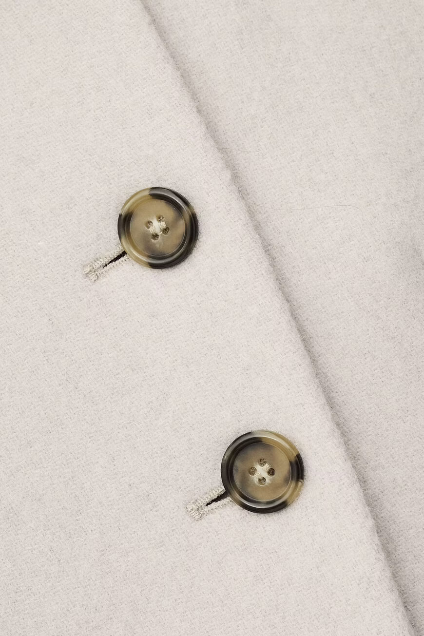 Ba&sh Terry Coat in Ecru