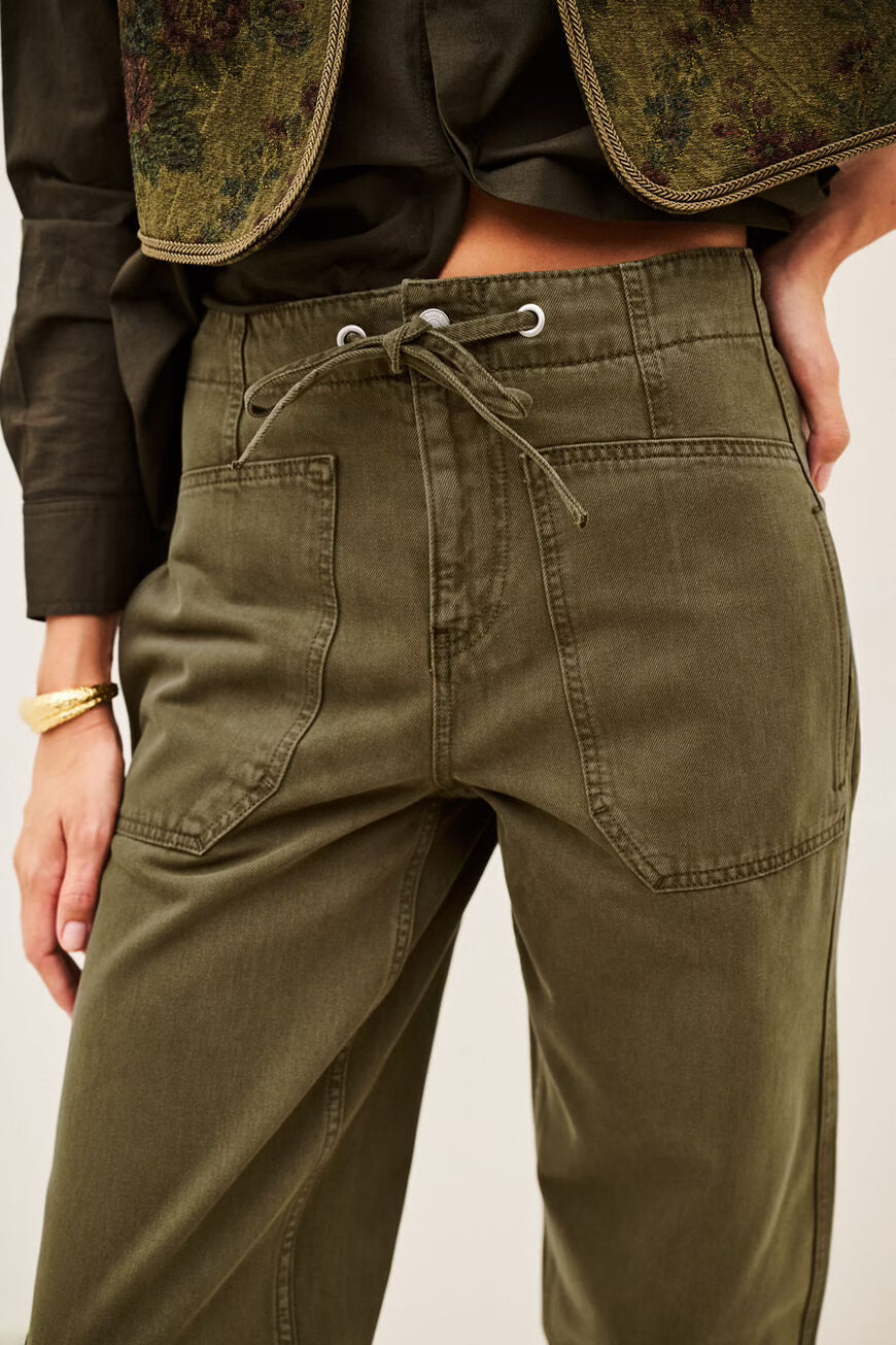 Ba&sh Cocy Pants in Kaki