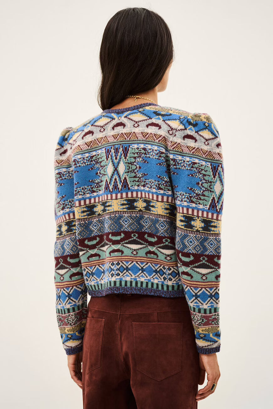 Ba&sh Maja Cardigan in Multicolor