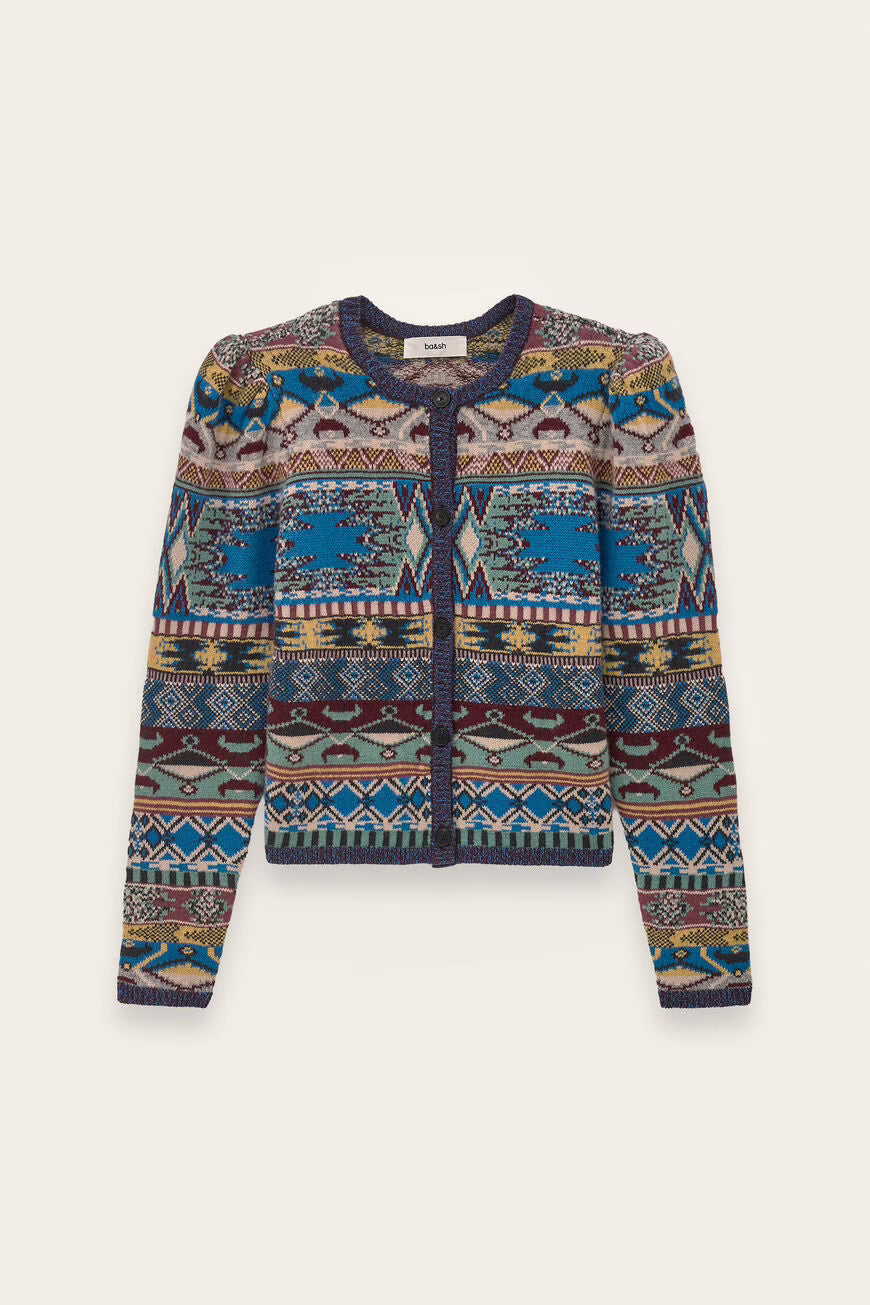 Ba&sh Maja Cardigan in Multicolor