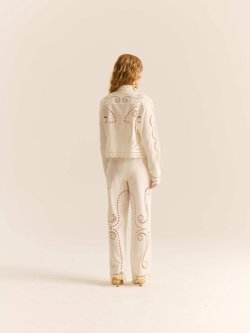 Carolina K Lizz Jacket in Off White