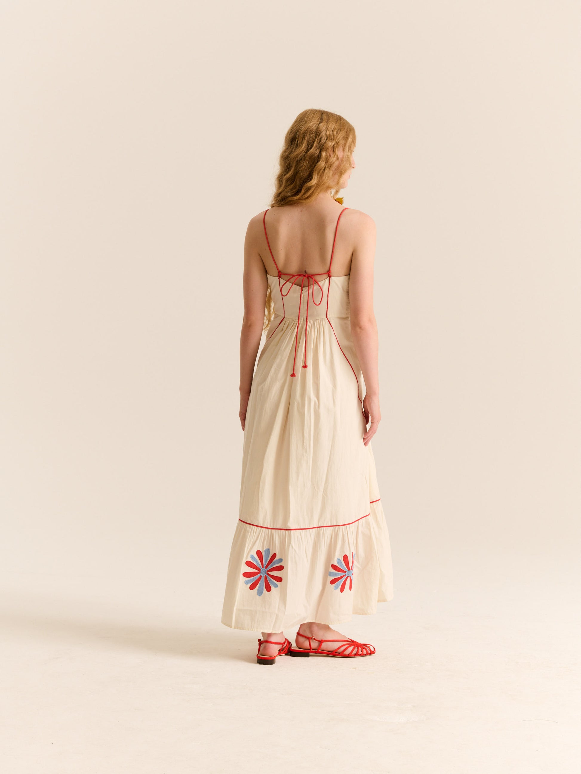 Carolina K Carmen Maxi Dress in Gardenia