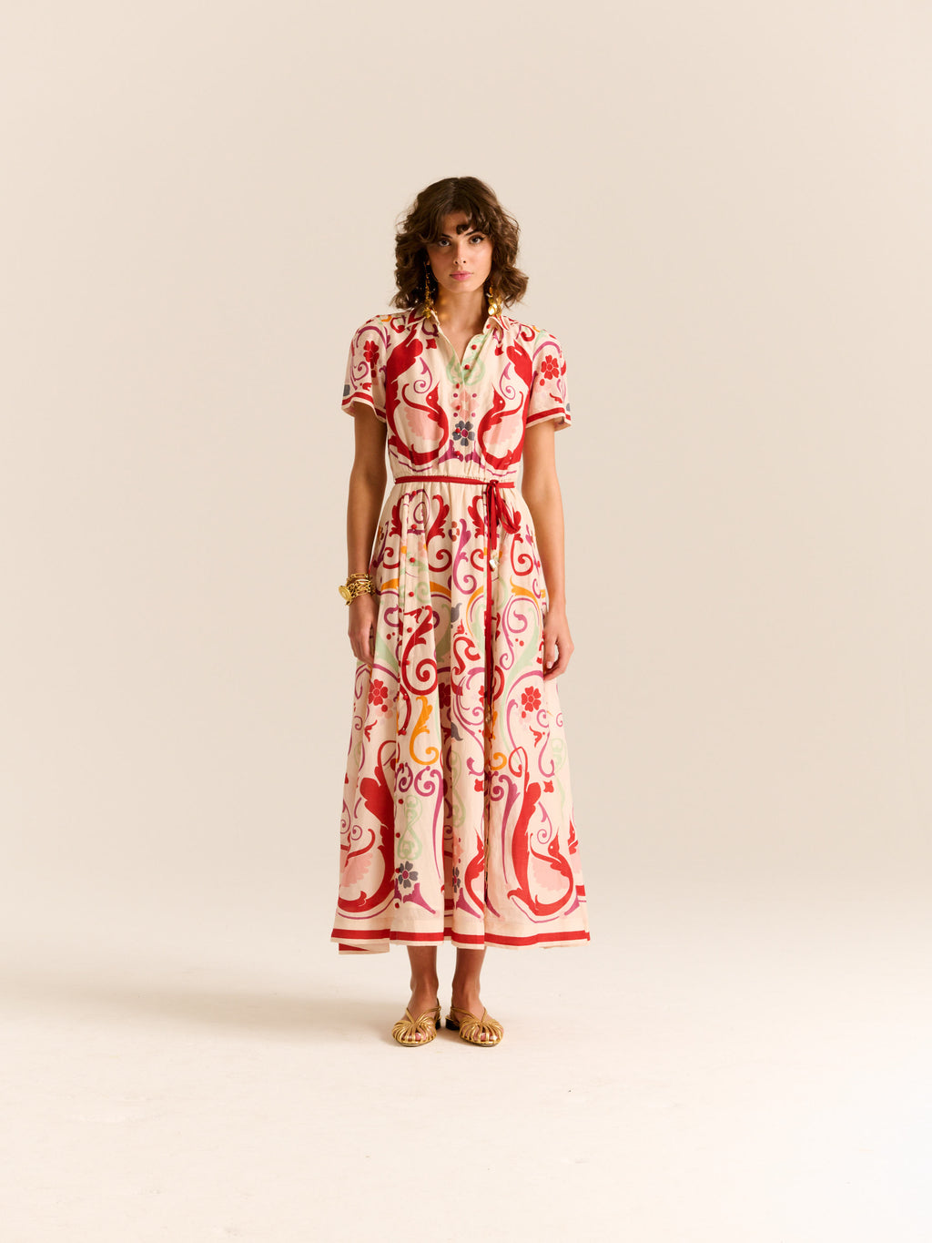 Carolina K Elisetta Dress in Fileteado