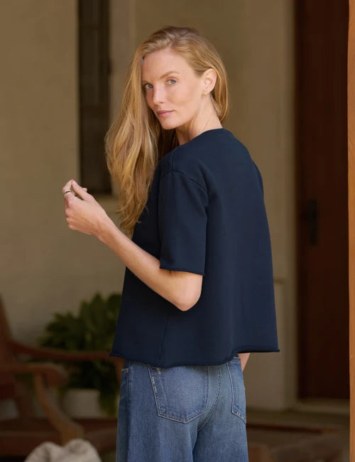 Frank & Eileen Perry Tee in Classic Navy
