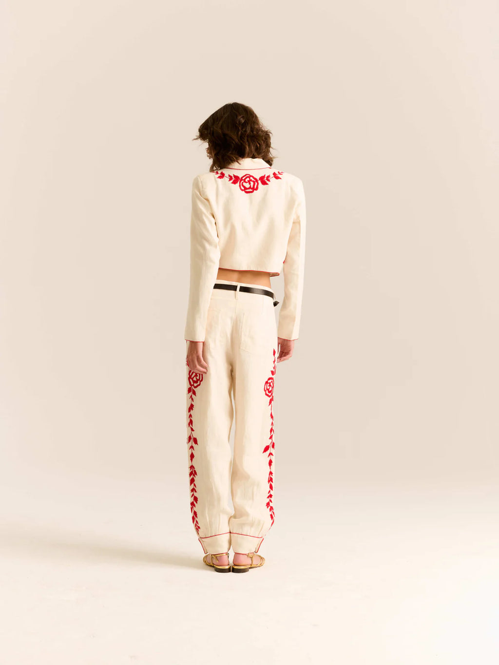 Carolina K Eve Jacket in Gardenia