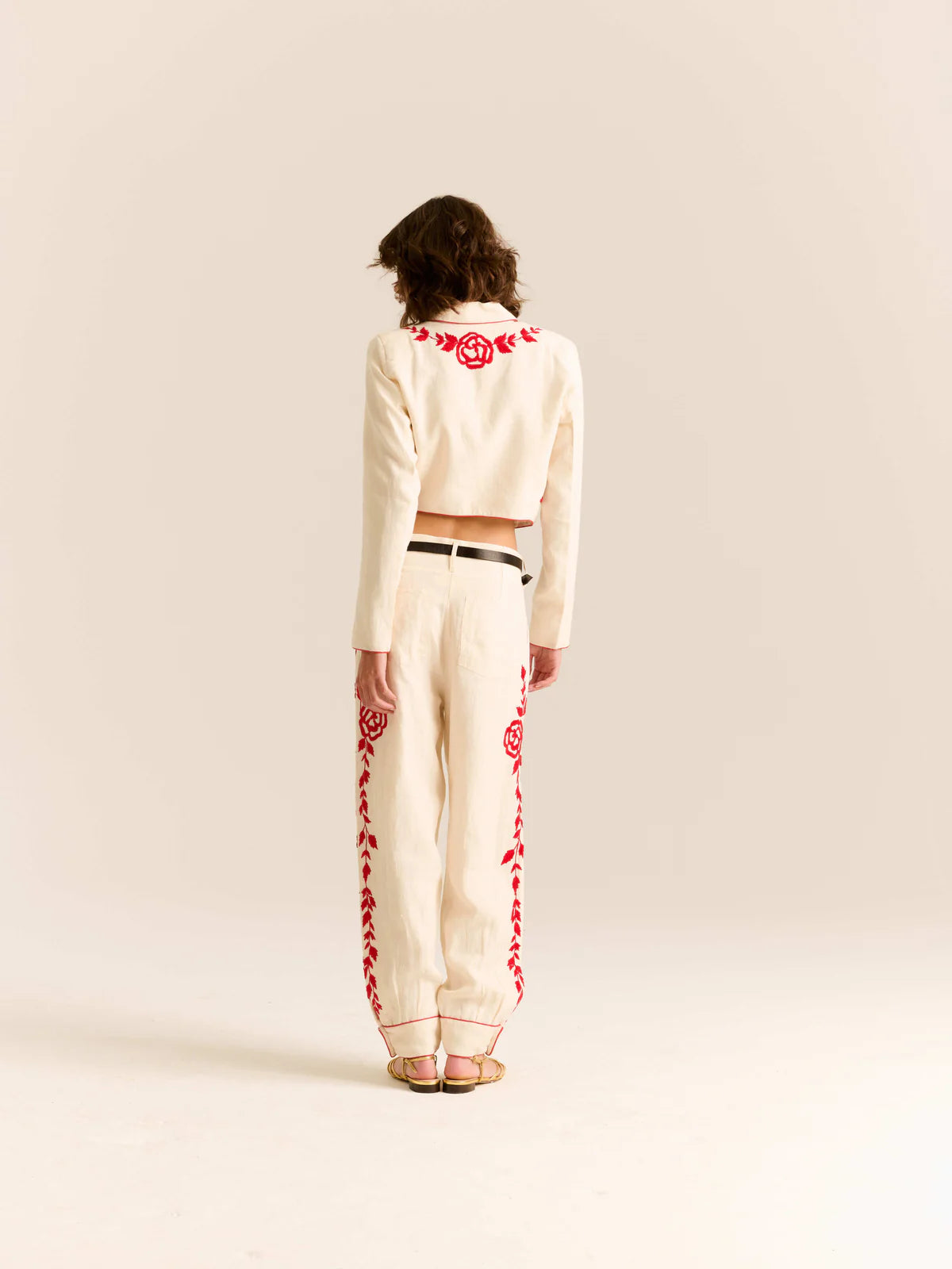 Carolina K Eve Jacket in Gardenia