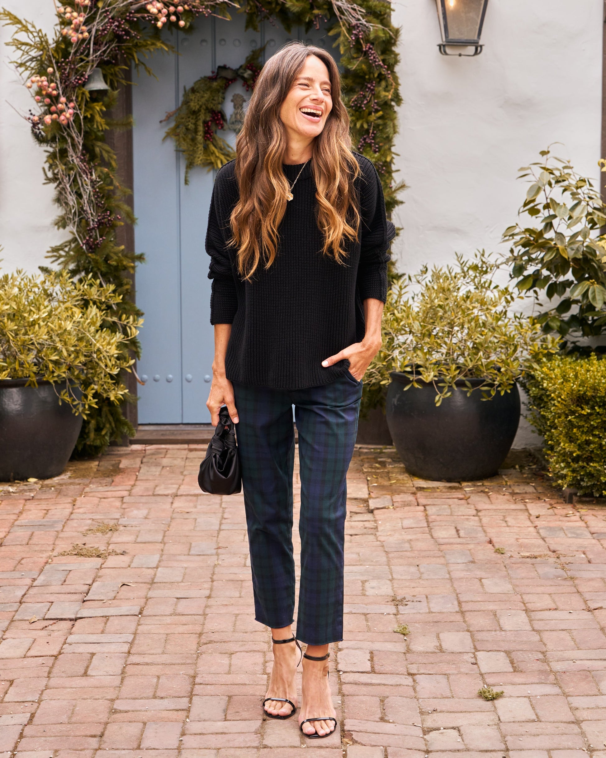 Frank & Eileen Wicklow in Black Watch Plaid