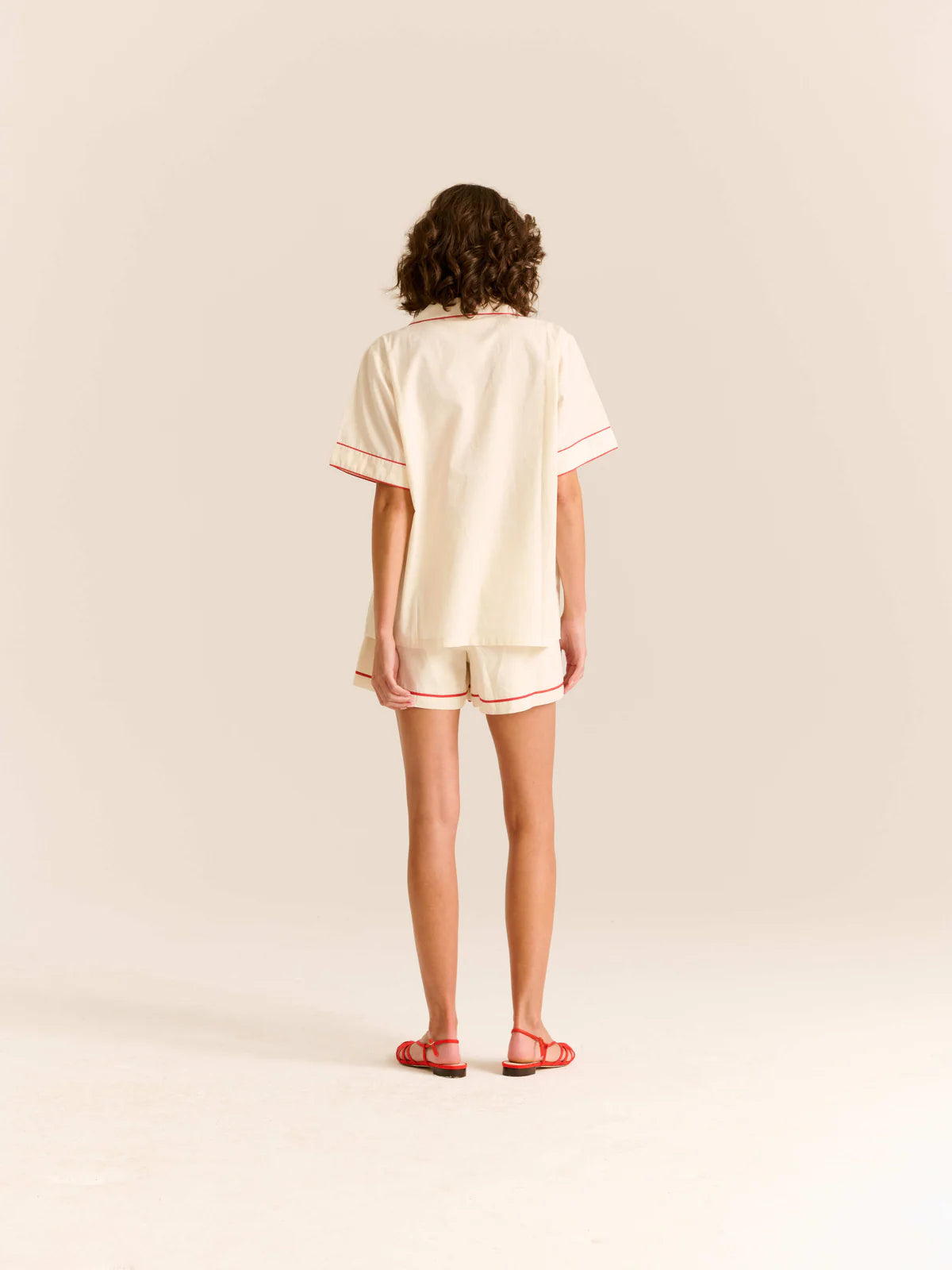 Carolina K Parasol Top in Gardenia
