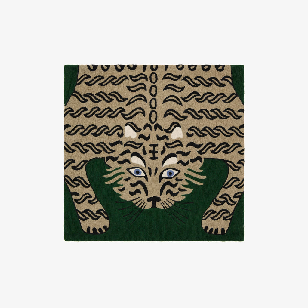 Inoui Editions Cushion Cover Rocko in Green