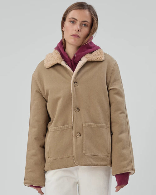 Still Here Townes Reversible Jacket in Pear