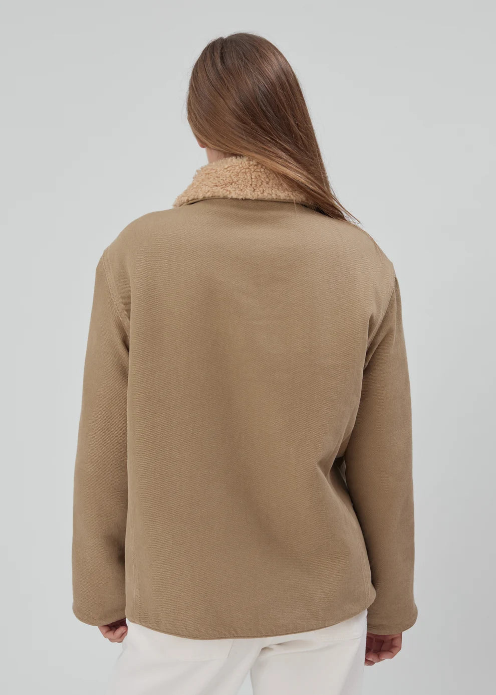 Still Here Townes Reversible Jacket in Pear